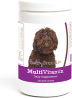 Healthy Breeds Labradoodle Multivitamínico Masticable Blando para Perros 180 Unidades