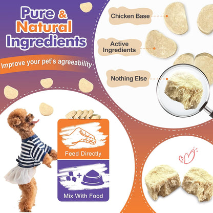 Probióticos para Perros Liofilizados con Enzimas Digestivas y Omega-3, 120 Bocados – Image 4