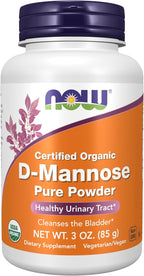 NOW Foods D-Mannose Powder - Natural Urinary Support, 85 g
