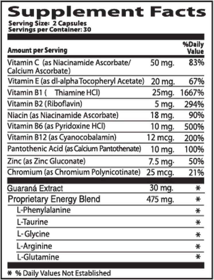 Neurobion Energy + Alta Potencia: Vitaminas B1, B6, B12 + Zinc con Aminoácidos
