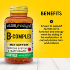Mason Natural Complejo B, 300 Cápsulas Blandas (3 Envases de 100)