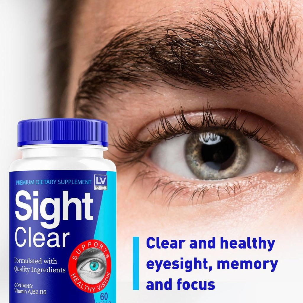 Sight Clear 20/20 Suplemento de Apoyo para la Visión - 3 Meses de Suministro - Paquete de 3