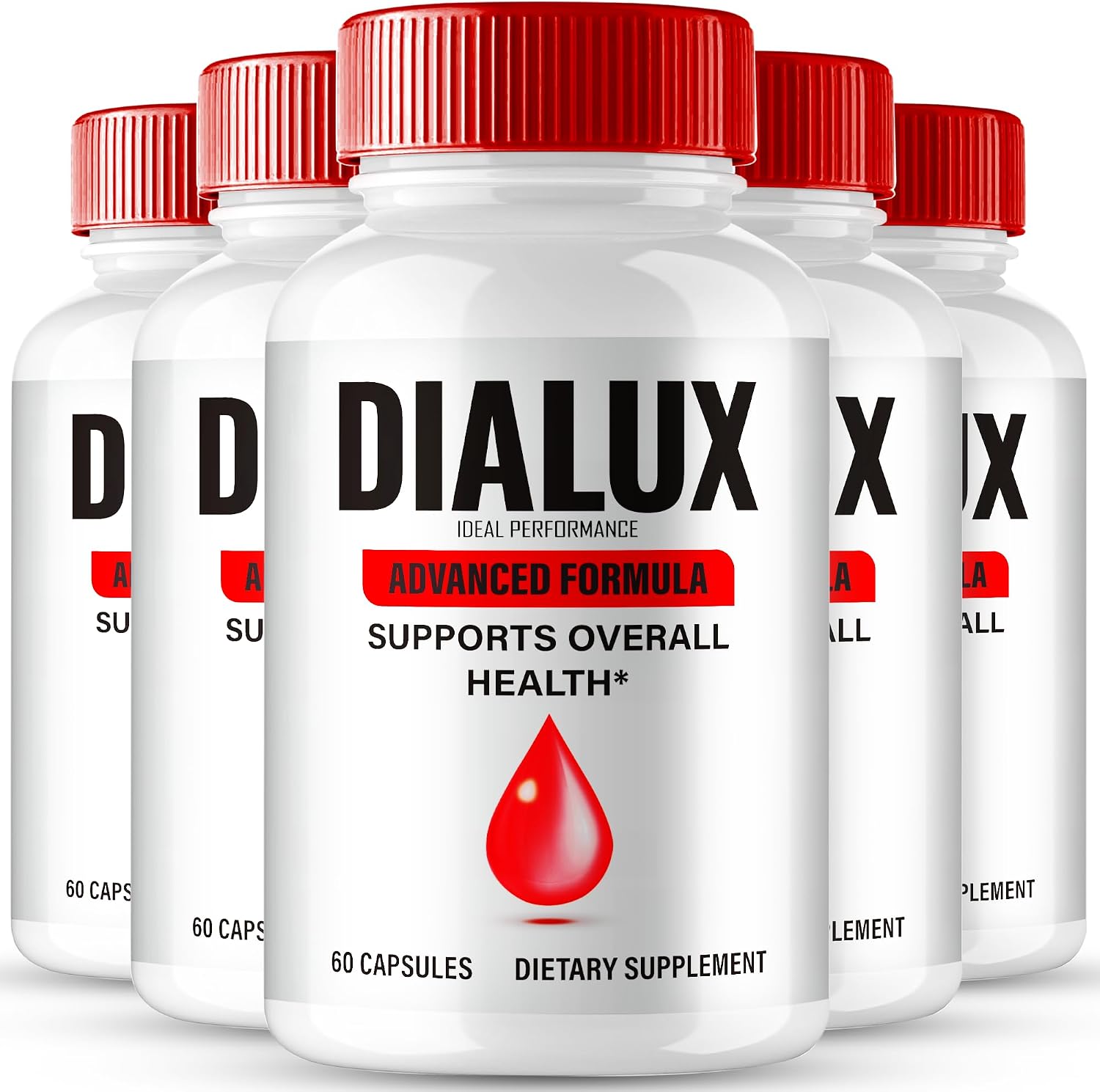 IDEAL PERFORMANCE Dialux Blood Capsules – Fórmula Premium para Circulación Saludable (5 Pack)