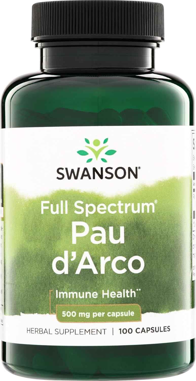 Swanson Escoba de Carnicero 470 mg - 100 Cápsulas (Pack de 2)