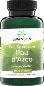 Swanson Escoba de Carnicero 470 mg - 100 Cápsulas (Pack de 2)