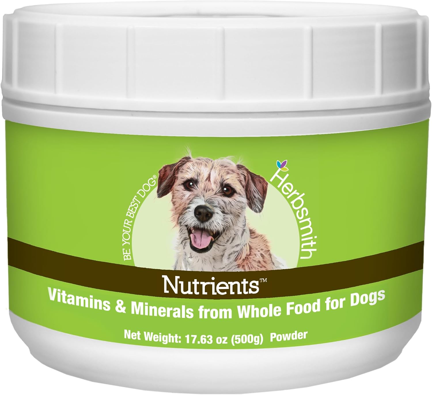 Herbsmith Nutrients Superfood Multivitamínico para Perros con Superfoods - 500 g