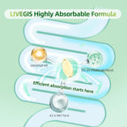 LIVEGIS Vitamina D3 K2, D3 10000 UI con K2 (MK-7) 200 mcg y Aceite de Coco, 180 Cápsulas Blandas (2 Envases)