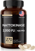 Zenavea Nattokinase 2000 FU - 270 Cápsulas Veganas