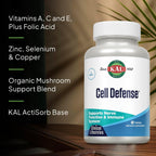 KAL Cell Defense – Complejo de Hongos y Vitaminas para el Bienestar Celular (60 Comprimidos)