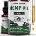 Aceite de Cáñamo para Perros y Gatos - Alivio Natural para la Ansiedad y el Estrés - 30 ml