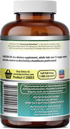 Amazing Formulas Biotina (Vitamina B7) 10 mg, 200 Cápsulas Vegetales