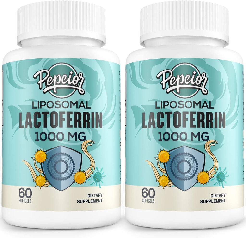 Lactoferrina Liposomal 1000 mg - 60 Cápsulas Blandas