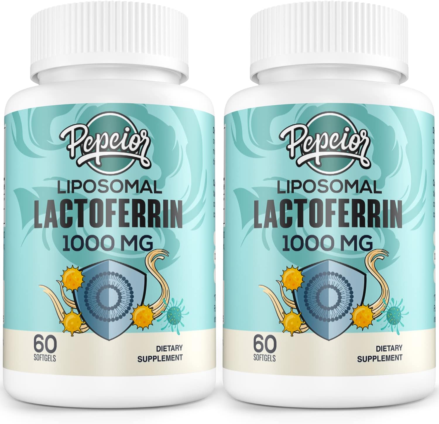Lactoferrina Liposomal 1000 mg - 60 Cápsulas Blandas