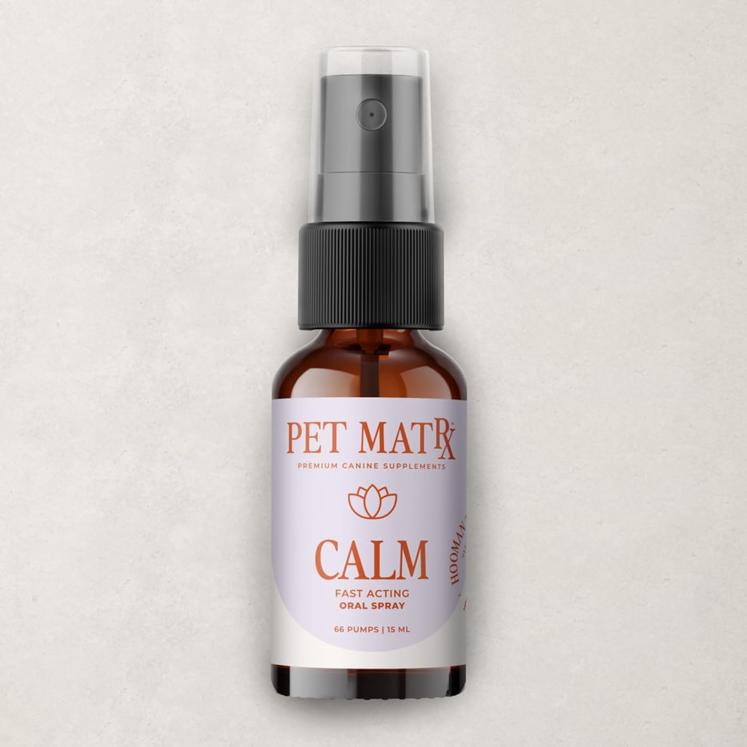 Pet MatRx Calm Spray para Perros - Suplemento para el Sistema Nervioso, Alivio de la Ansiedad, Entrenamiento de Comportamiento - Vitamina B1, NAC, GABA, Curcumina