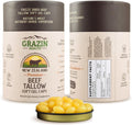 Cápsulas de Sebo de Res Pastoreado – 3000 mg por Dosis | Grass-Fed, Grass-Finished (Nueva Zelanda) | Sin OGM, Sin Rellenos | 30 Días