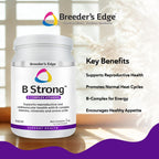 Breeder's Edge B Strong Powder - B Complex for Dogs and Cats, 1 kg