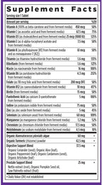New Chapter One Daily Multivitamínico para Hombres 55+