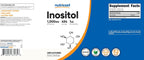 Nutricost Inositol Powder 1LB (454 Gramos) - Sin Gluten, No-GMO