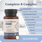 Neuro X - Complejo de Vitamina B Activo con L-Metilfolato, Adenosilcobalamina, P5P | 30 Comprimidos