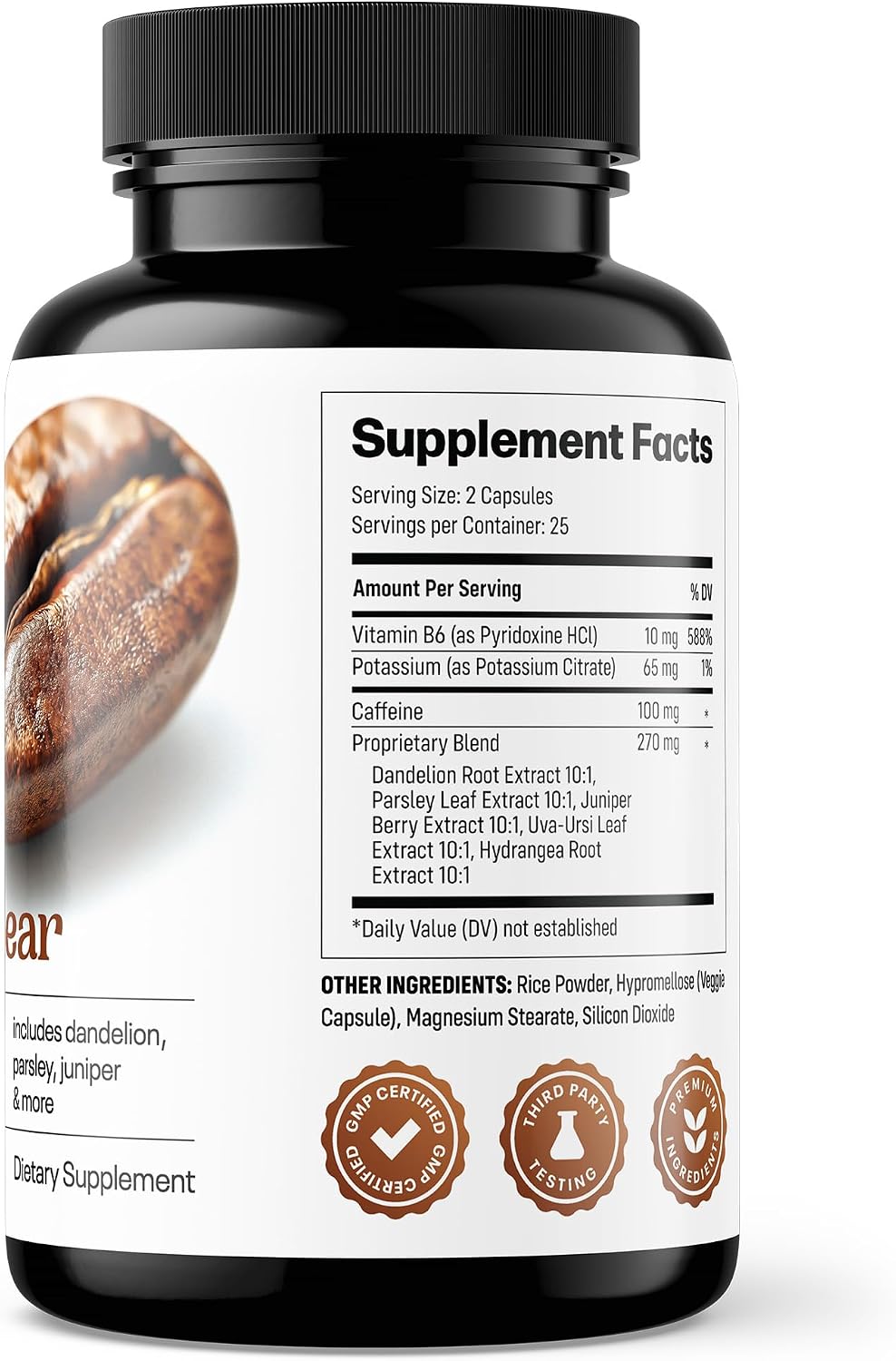 Suveza BotaniClear – Pastillas de Agua con Vitamina B6 y Extractos Herbales para la Retención de Líquidos