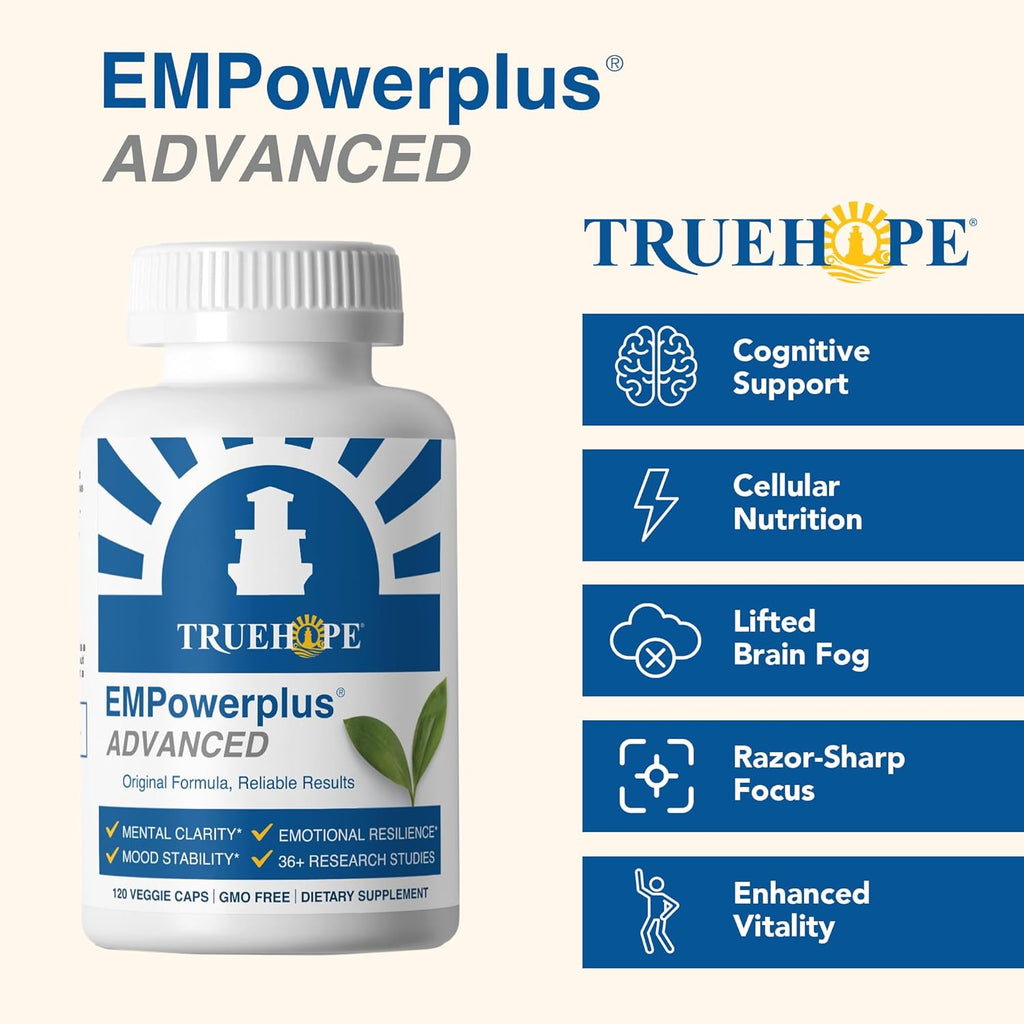 Truehope EMPowerplus Advanced Multivitamínico para Mujeres y Hombres - Complejo de Vitaminas y Minerales Quelados - 30 Días de Suministro