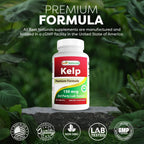 Best Naturals Kelp Supplement 150 mcg, 300 Tablets