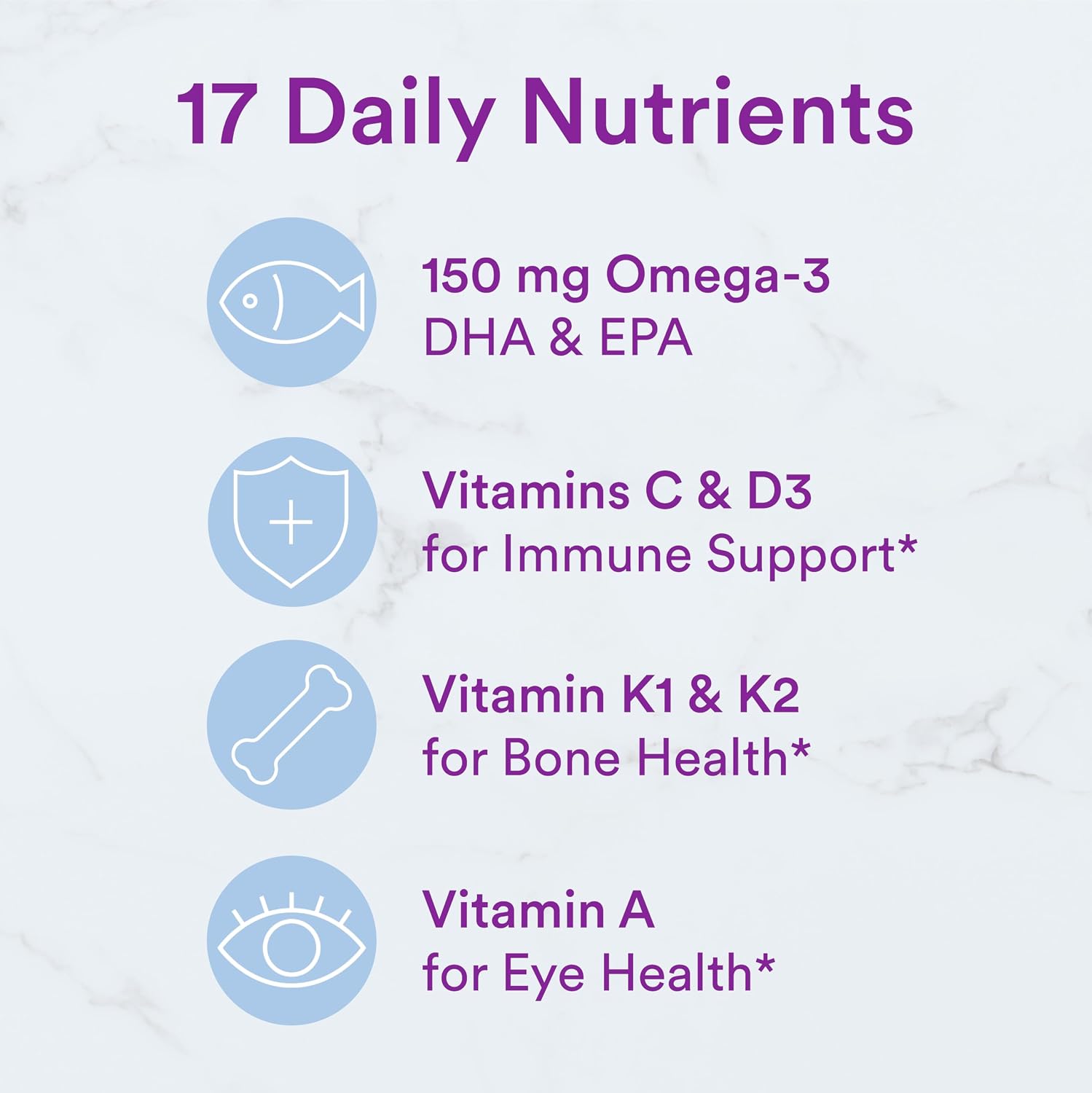 SmartyPants Men's & Women's Fiber & Multivitamin Supplement: Multivitamin Gummies with Vitamin D3, C, B12, B6, A, K & Zinc, Omega 3 (EPA/DHA), Biotin, 180 Count (30 Day Supply)