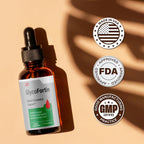Glyco Fortin Drops - Fórmula saludable - Gotas de complemento alimenticio - Extra fuerte - Pack de 3 (3 meses de suministro)