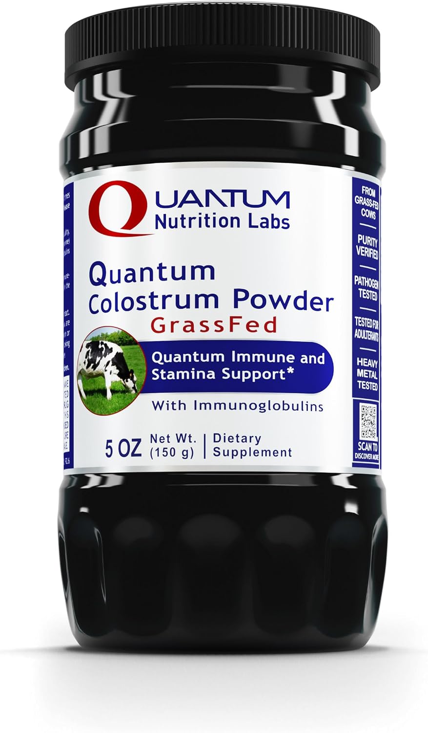 QNL Quantum Colostrum Powder - Calostro Bovino en Polvo - 5 oz
