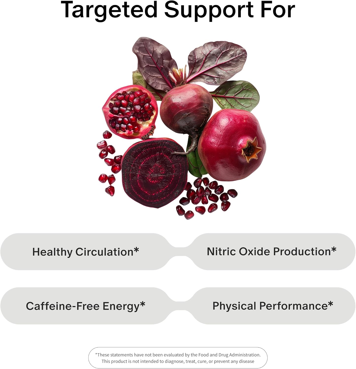 Snap Supplements Remolacha Orgánica en Polvo - Potenciador de Óxido Nítrico con Granada y Espinaca Roja - Sin Cafeína - 30 Servicios