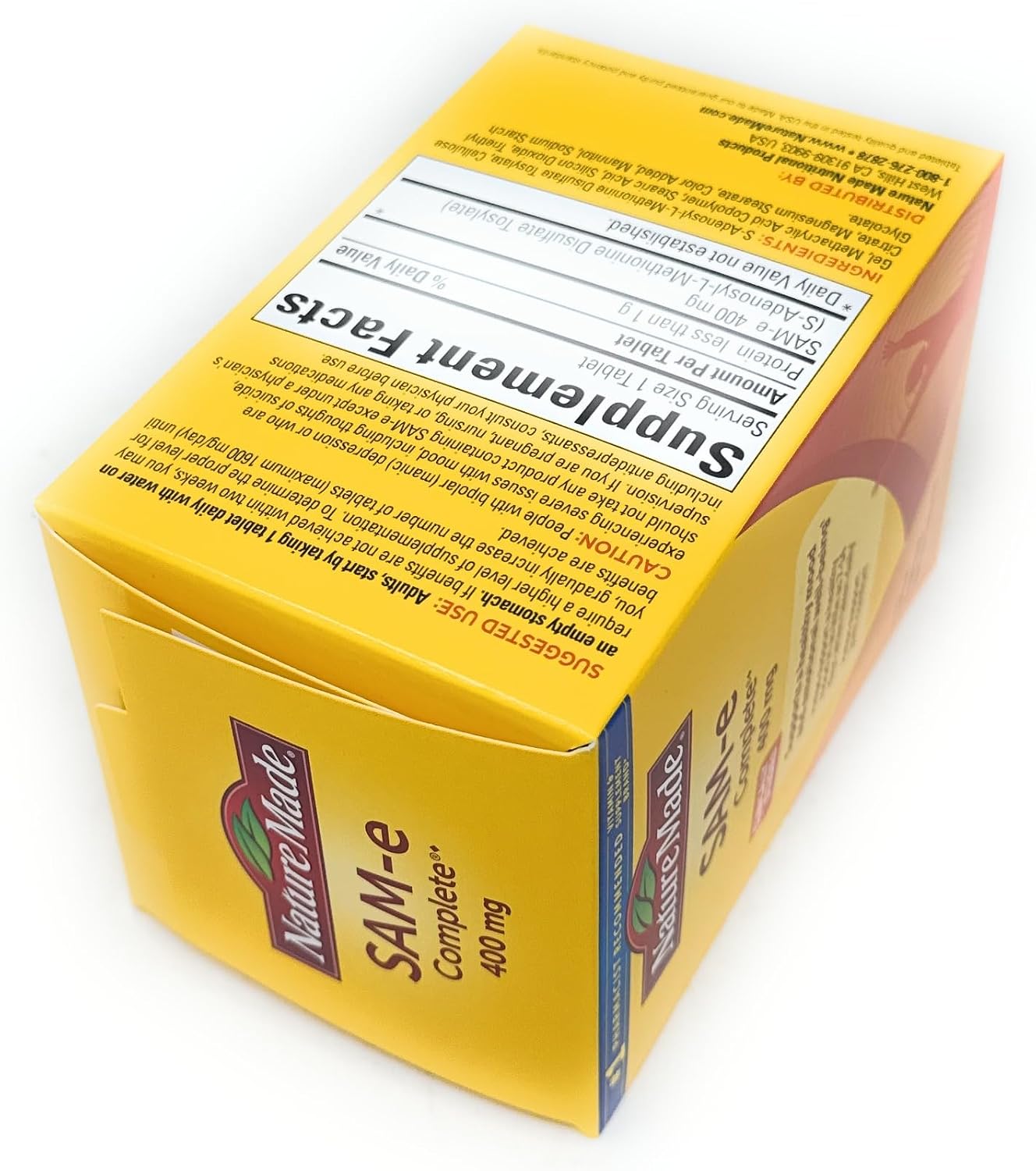 Nature Made SAM-e Complete 400 mg, 60 Comprimidos
