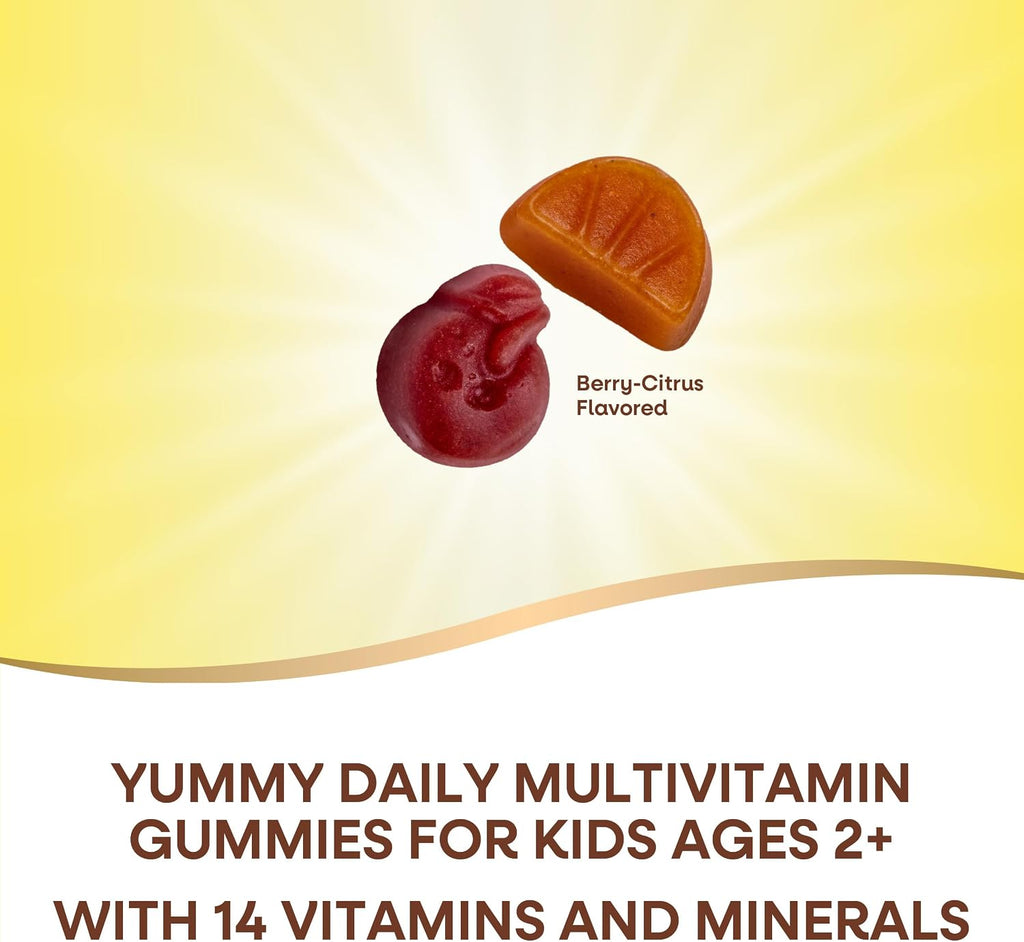 Nature's Way Alive! Kids Multivitamínico en Gomitas Sin Azúcar para Niños 2+
