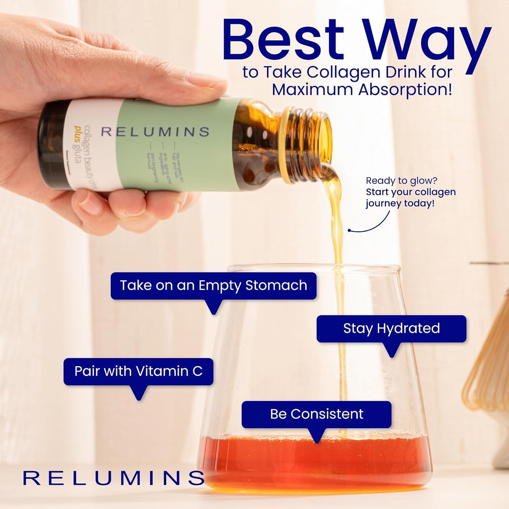 Relumins Advance Rejuvenating Collagen & Glutathione Beauty Drink Pack – Sabores Manzana y Granada