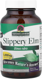Nature's Answer Slippery Elm - Concentrated Herbal Supplement - 90 Capsules