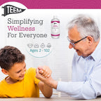 Teem Defense - Probiótico Líquido con Saúco, Prebiótico, Probiótico y Postbiótico, 480 ml