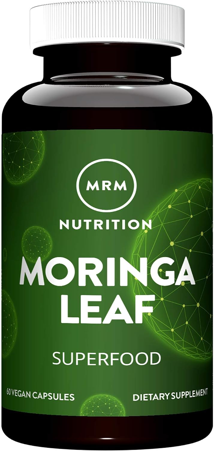 MRM Nutrition Organic Moringa Leaf Capsules - 60 Capsules