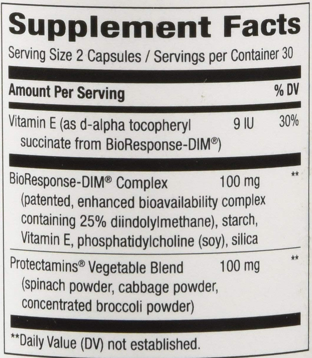 Nature's Way DIM Plus - 60 Cápsulas Veganas