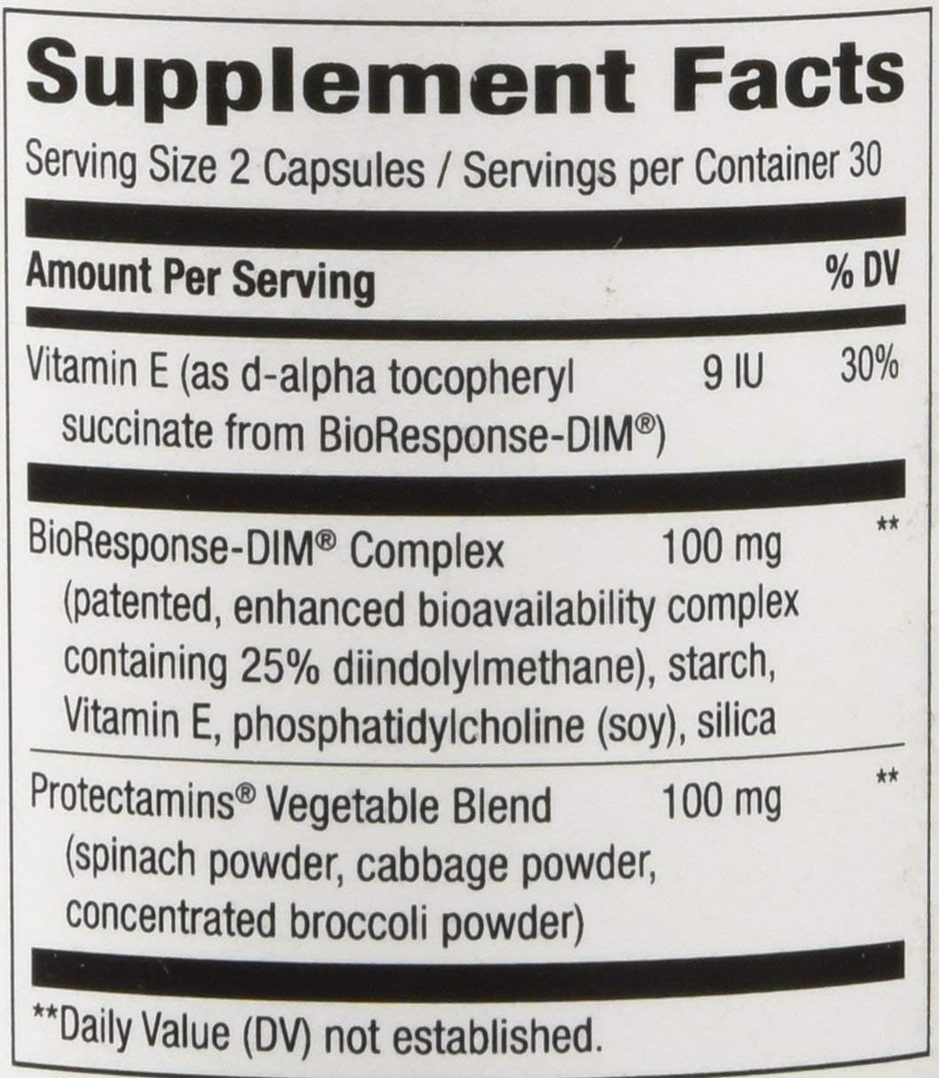 Nature's Way DIM Plus - 60 Cápsulas Veganas