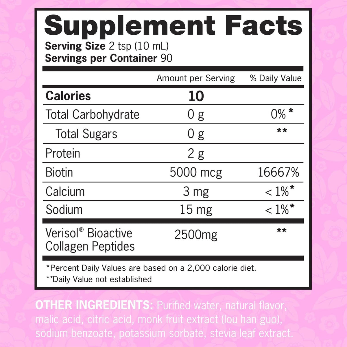 Zena Liquid Collagen + Biotin: 2500mg – Origen: El colágeno de animales alimentados con pasto y sin hormonas – Image 8