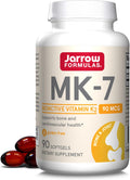 Jarrow Formulas MK-7 90 mcg, 90 Softgels - Vitamina K2 (Menaquinona-7)