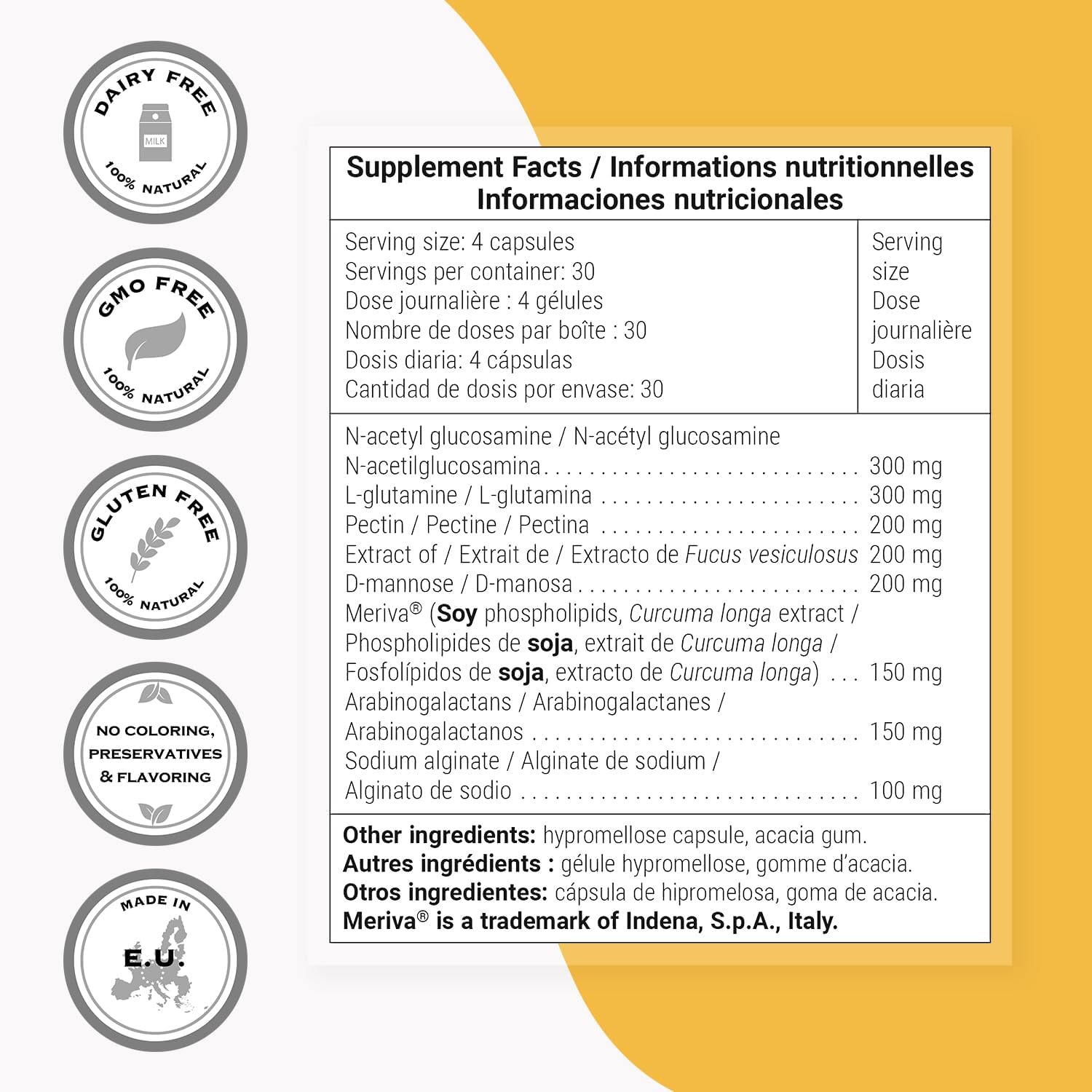 Supersmart - Lectin Flush - Bloqueador de Lectinas - Apoyo Digestivo y Detox - 120 Cápsulas Vegetales