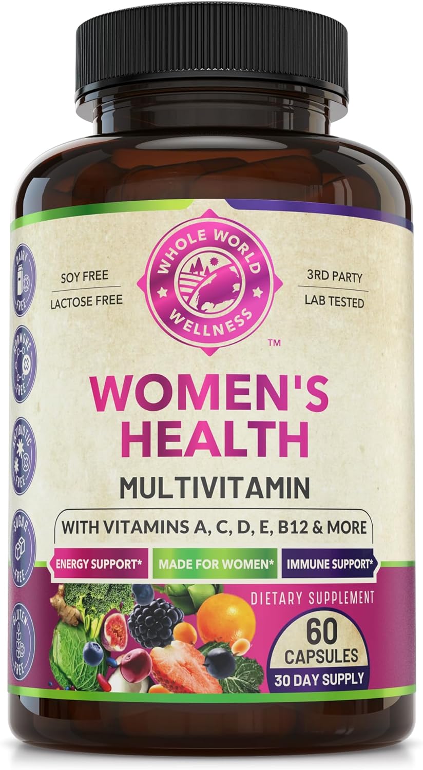 Multivitamínico y Multimineral Diario para Mujeres – WHOLE WORLD WELLNESS