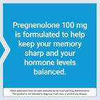 Life Extension Pregnenolone 100 mg - 100 Capsules