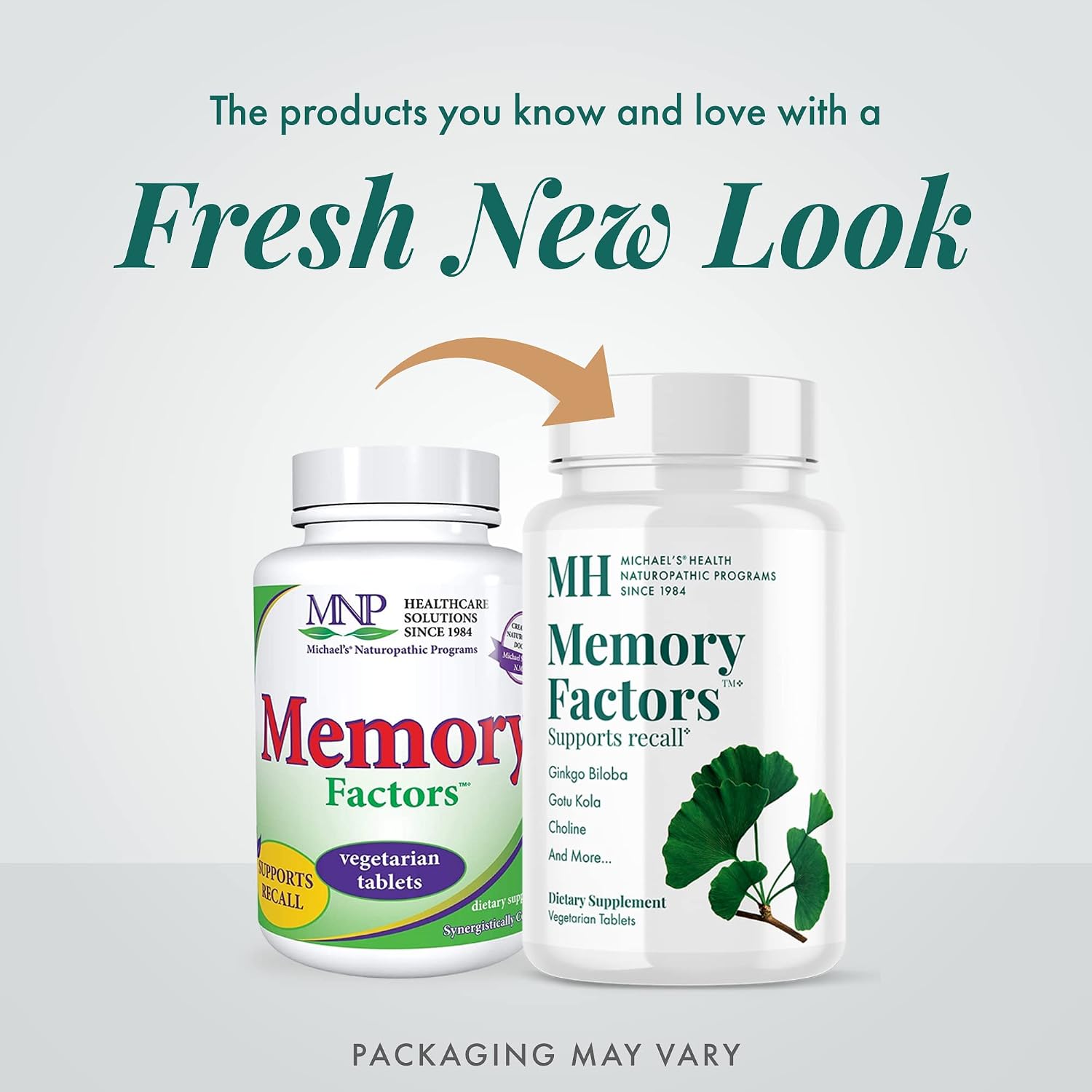 Michael's Health Memory Factors - 90 comprimidos vegetales - Apoyo para la memoria y la cognición - Kosher