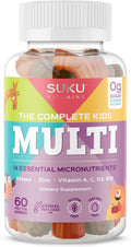 SUKU Gominolas Multivitamínicas para Niños - 60 unidades