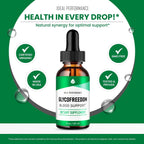 Glycofreedom Drops - Fórmula de Apoyo para la Sangre en Gotas, Máxima Potencia, Natural