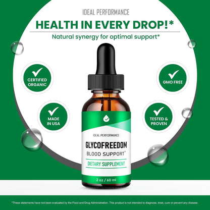 Glycofreedom Drops - Fórmula de Apoyo para la Sangre en Gotas, Máxima Potencia, Natural – Image 5