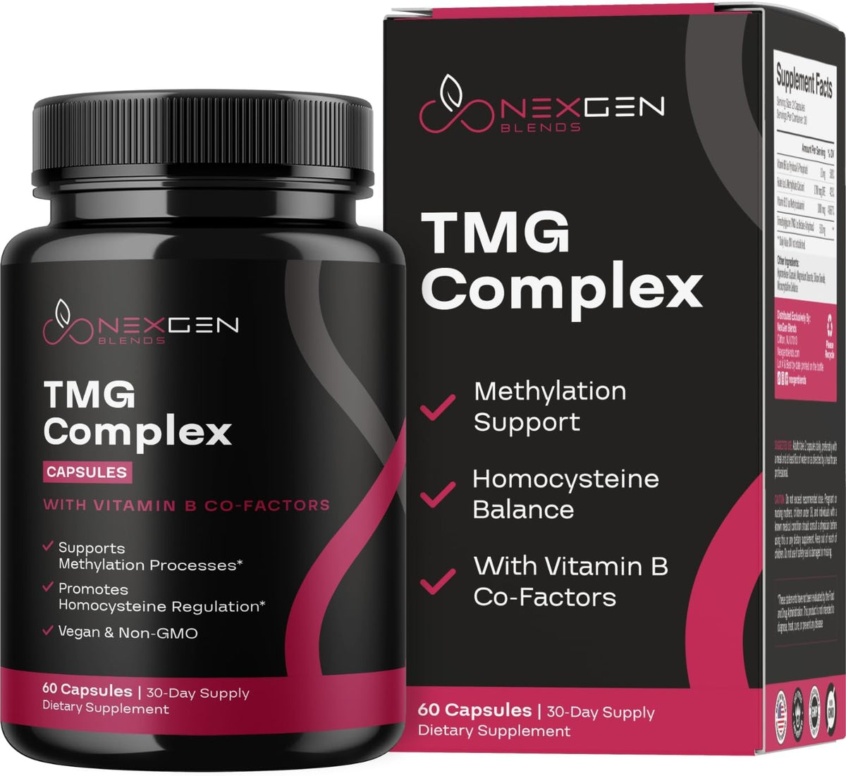 Suplemento de TMG Trimethylglycine con – Salud del corazón: Al ayudar a mantener niveles saludables de – Image 9