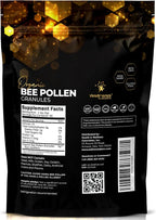Gránulos de Polen de Abeja Orgánico, 2 Lb (2 Paquetes) - Superalimento Natural con Proteínas, Vitaminas y Minerales, Sin Gluten