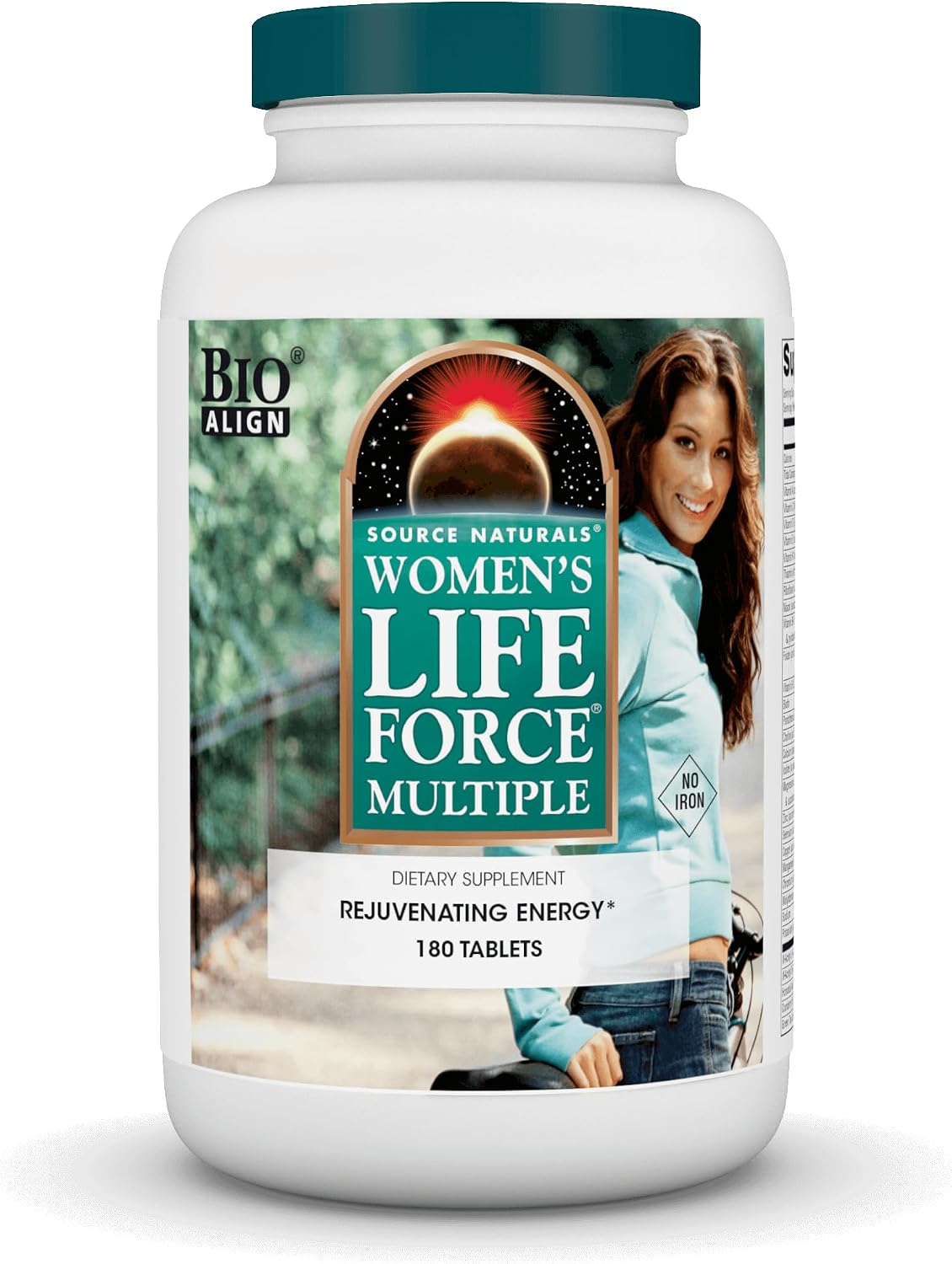 Women's Life Force Multiple Iron Free – Multivitamínico para Mujeres, 90 Comprimidos